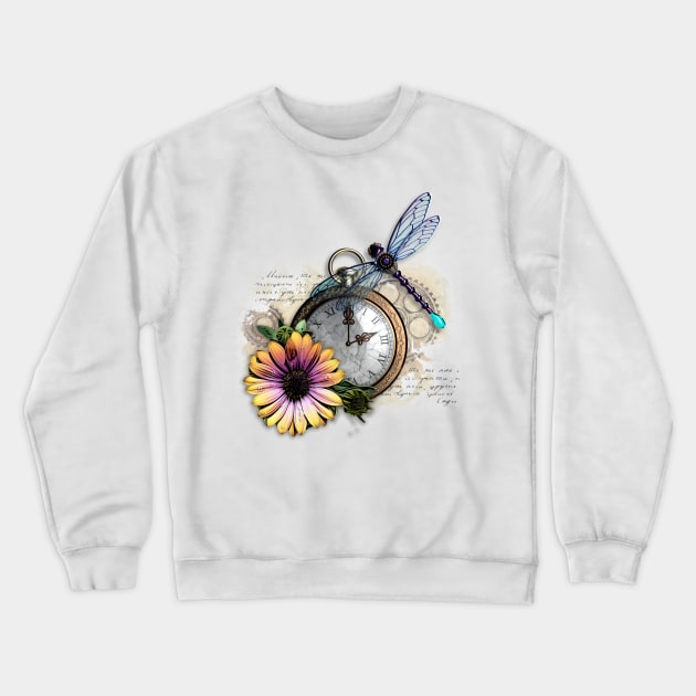 Mechanical Beauty Crewneck Sweatshirt by TAS Illustrations and More